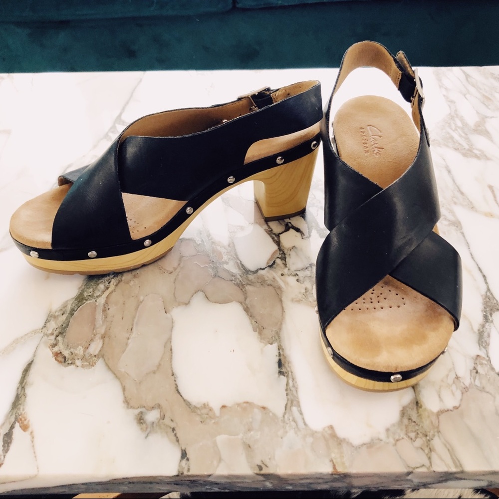 Clark Heeled Sandals